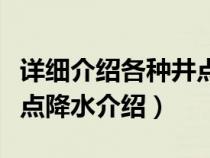 详细介绍各种井点降水的特定及适用范围（井点降水介绍）