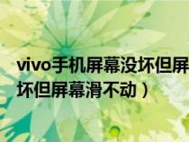 vivo手机屏幕没坏但屏幕滑不动怎么回事（vivo手机屏幕没坏但屏幕滑不动）