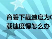 育碧下载速度为0持续多长时间（育碧游戏下载速度慢怎么办）