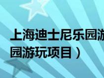 上海迪士尼乐园游玩项目价格（上海迪士尼乐园游玩项目）