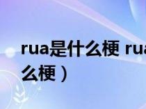 rua是什么梗 rua到底是什么意思（rua是什么梗）