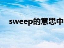 sweep的意思中文翻译（sweep的意思）