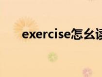 exercise怎幺读（exercise怎么读啊）