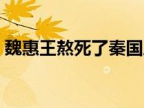 魏惠王熬死了秦国历代君王（秦国历代君王）