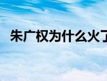 朱广权为什么火了（朱广权为什么那么火）