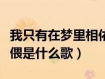 我只有在梦里相依偎歌词（我只有在梦里相依偎是什么歌）