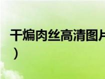 干煸肉丝高清图片（干煸肉丝的烹饪技巧分享）