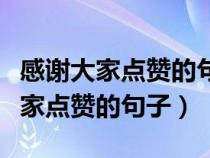 感谢大家点赞的句子统一回复朋友圈（感谢大家点赞的句子）