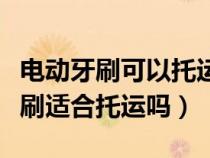 电动牙刷可以托运吗还是要随身携带（电动牙刷适合托运吗）