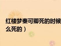 红楼梦秦可卿死的时候报丧打的是什么钟（红楼梦秦可卿怎么死的）