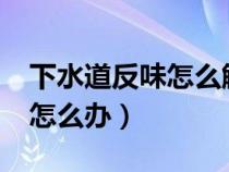 下水道反味怎么解决?（下水道反味特别严重怎么办）