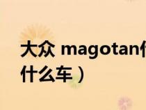 大众 magotan什么车（magotan是大众的什么车）