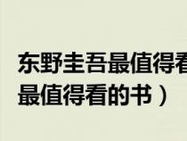 东野圭吾最值得看的书解忧杂货店（东野圭吾最值得看的书）