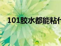 101胶水都能粘什么（101胶水能粘什么）