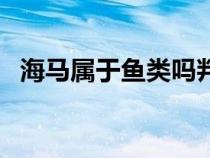 海马属于鱼类吗判断题（海马属于鱼类吗）