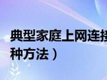 典型家庭上网连接方式（家庭上网一般采用哪种方法）