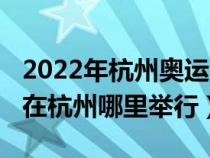 2022年杭州奥运会蚂蚁庄园（2022年奥运会在杭州哪里举行）