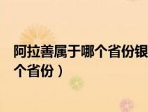 阿拉善属于哪个省份银川离阿拉善多少公里（阿拉善属于哪个省份）