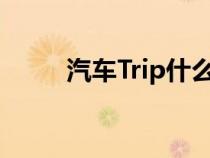 汽车Trip什么意思（rip什么意思）