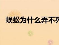 蜈蚣为什么弄不死（蜈蚣为什么不能打死）