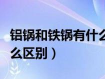 铝锅和铁锅有什么区别图片（铝锅和铁锅有什么区别）