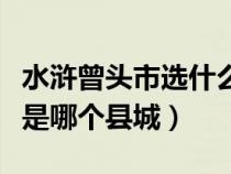 水浒曾头市选什么英雄（水浒传中曾头市现在是哪个县城）