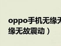 oppo手机无缘无故震动不停（oppo手机无缘无故震动）