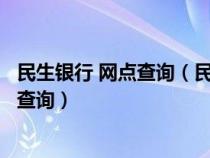 民生银行 网点查询（民生银行网点查询？这里和大家一起来查询）