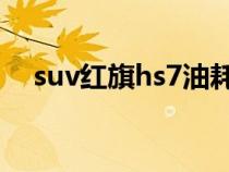 suv红旗hs7油耗（红旗hs7油耗是多少）