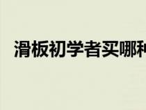 滑板初学者买哪种（滑板初学者用什么板）