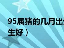 95属猪的几月出生最好命（1995属猪几月出生好）