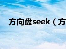 方向盘seek（方向盘上keys是什么汽车）