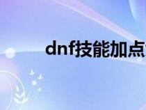 dnf技能加点大全（dnf技能加点）