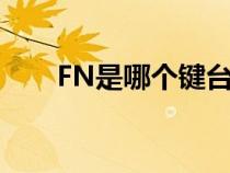 FN是哪个键台式电脑（fn是哪个键）