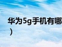 华为5g手机有哪些型号（华为5g手机有哪些）