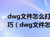 dwg文件怎么打开?两种查看dwg文 件的技巧（dwg文件怎么打开）