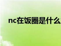 nc在饭圈是什么意思（饭圈nc什么意思）