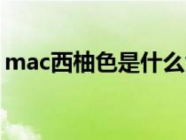 mac西柚色是什么色号（mac西柚色是几号）