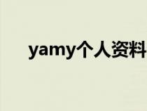 yamy个人资料介绍（yamy个人资料）