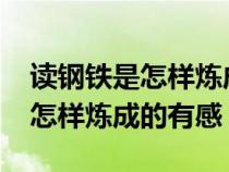 读钢铁是怎样炼成的有感1000字（读钢铁是怎样炼成的有感）