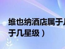 维也纳酒店属于几星级?（维也纳国际酒店属于几星级）