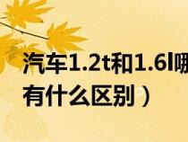 汽车1.2t和1.6l哪个省油（汽车的1.2t和1.6L有什么区别）