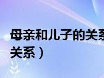 母亲和儿子的关系怎么相处好（母亲和儿子的关系）