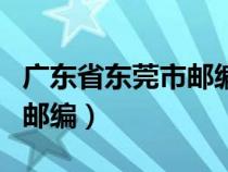 广东省东莞市邮编号码是多少（广东省东莞市邮编）