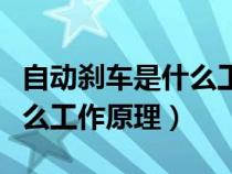 自动刹车是什么工作原理图片（自动刹车是什么工作原理）