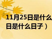 11月25日是什么日子关于心理健康（11月25日是什么日子）