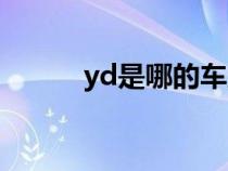 yd是哪的车牌（yd是什么车牌）