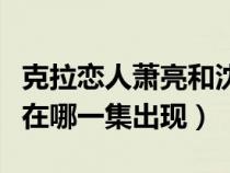 克拉恋人萧亮和沈东军（克拉恋人沈东军本人在哪一集出现）