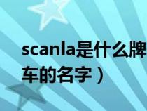 scanla是什么牌子的汽车（scania是什么货车的名字）