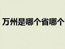 万州是哪个省哪个市（万州是哪个省的城市）